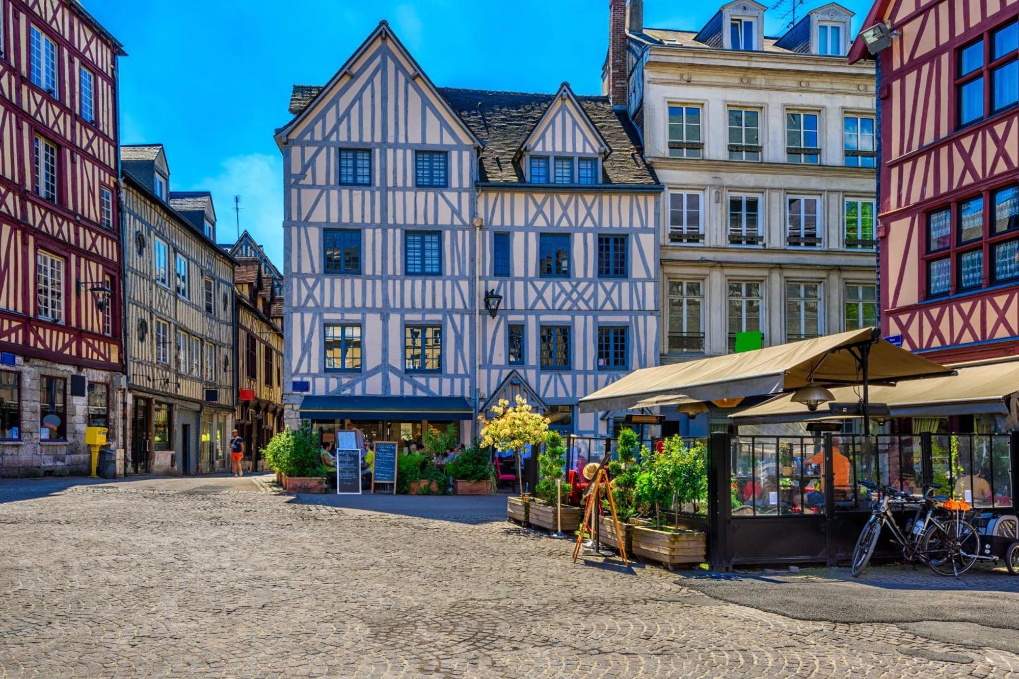 Le Charmant F2 Rue Du Gros Horloge A Rouen! Exterior foto